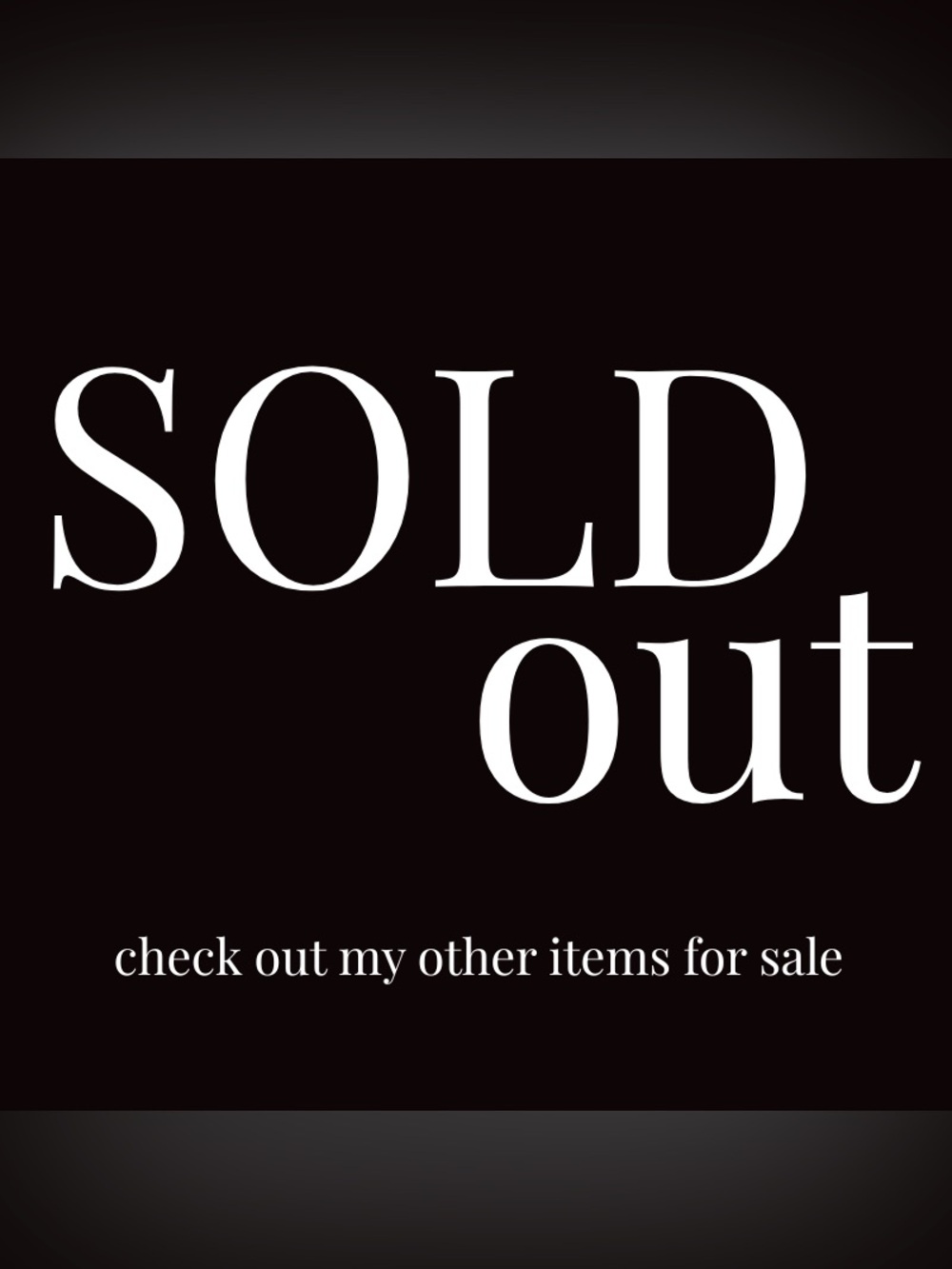 SOLD
